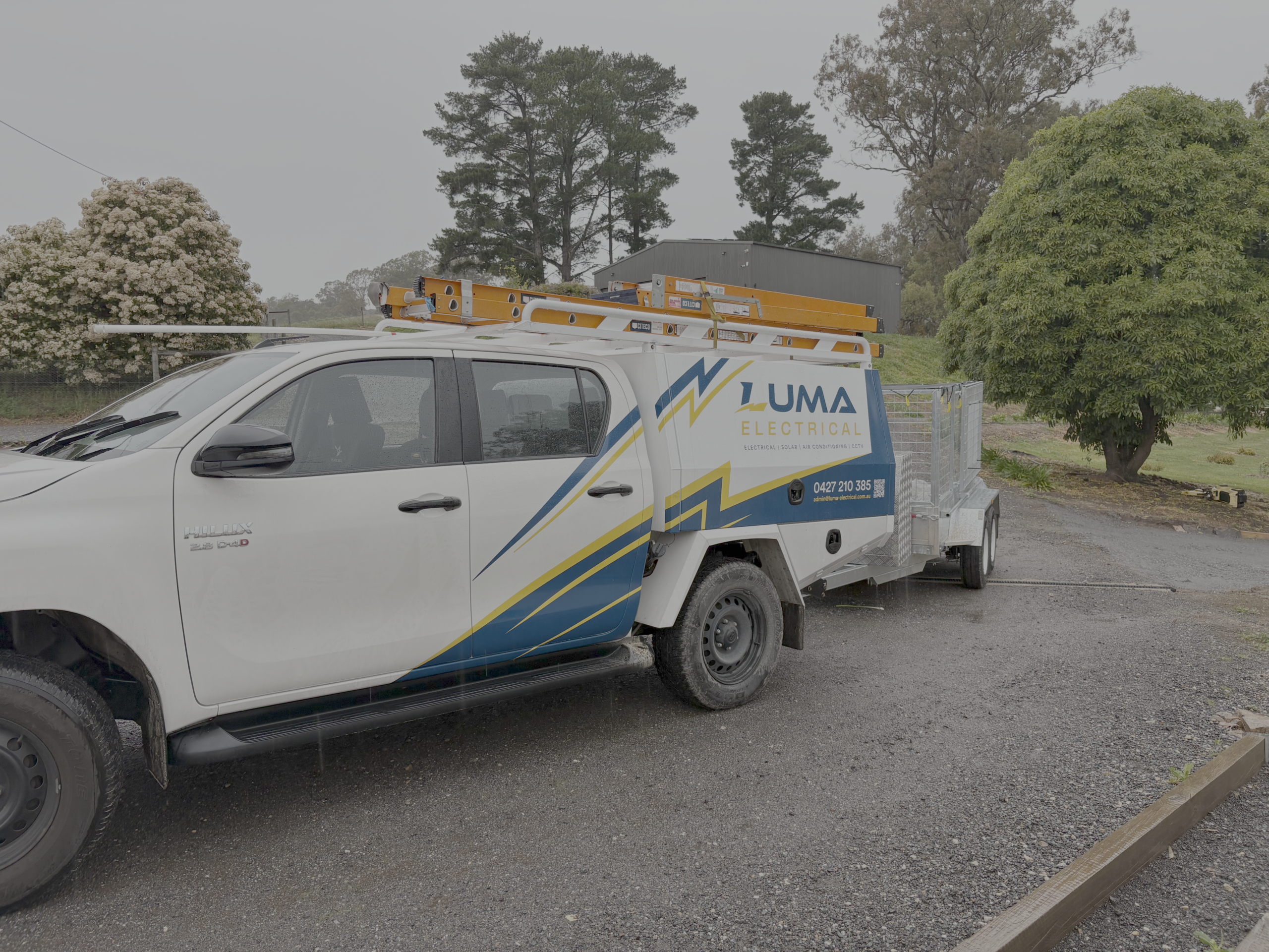 Luma Electrical Vehicle wrapped